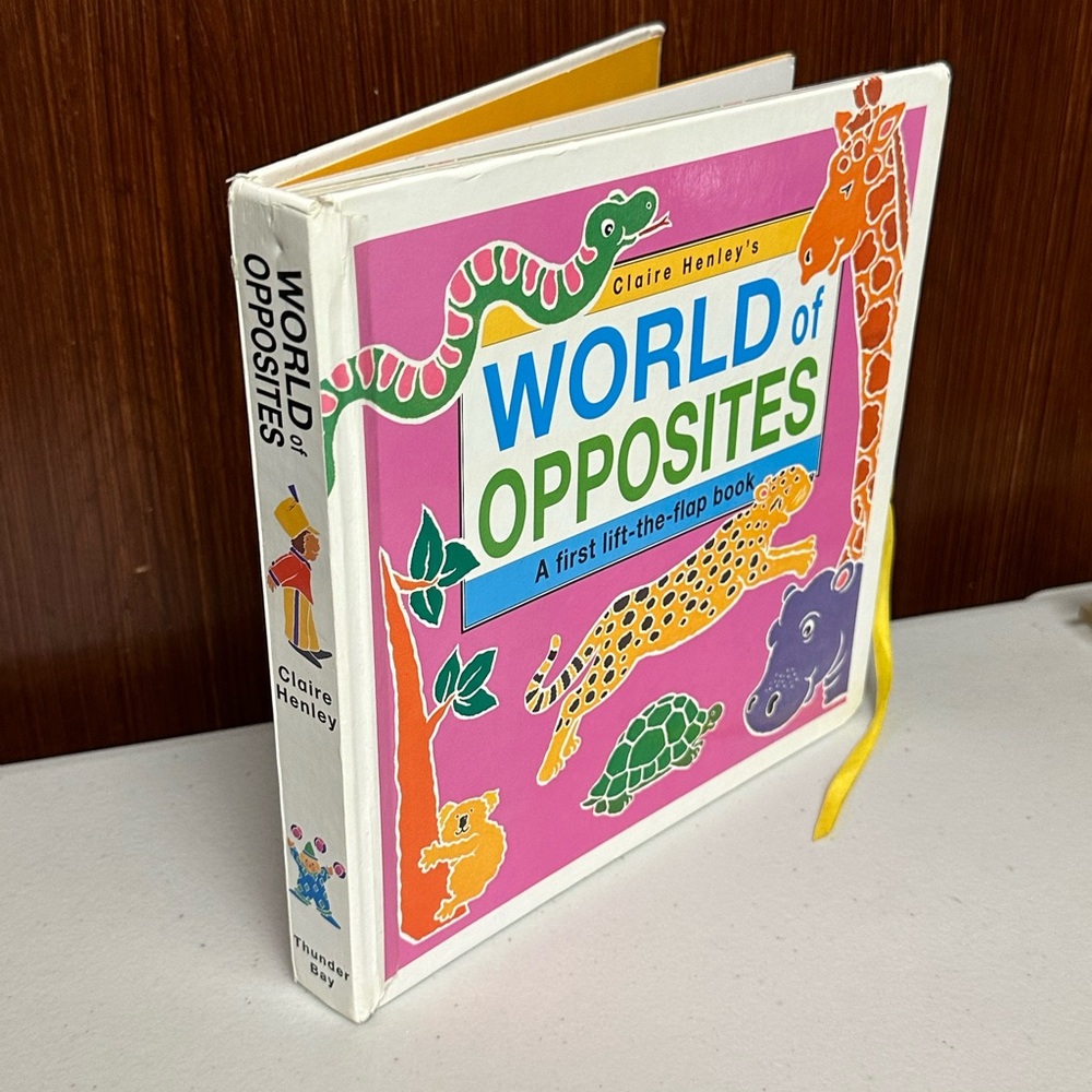 World of Opposites book by Claire Henley